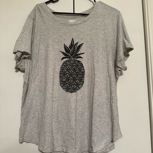 Old Navy Pineapple XXL Tee